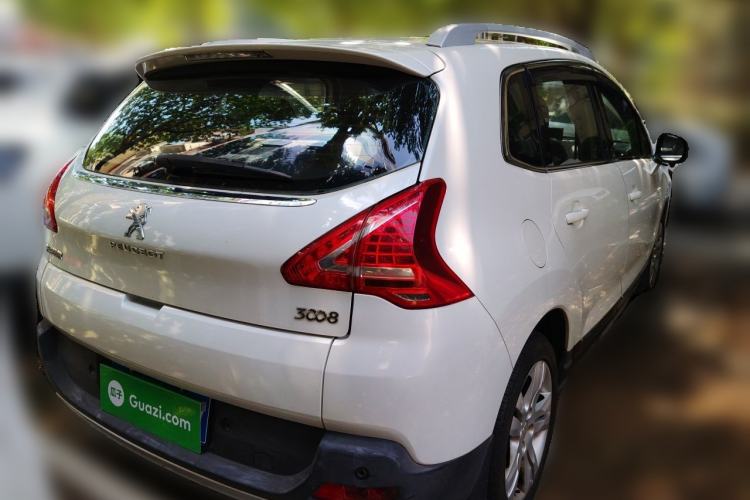 Used Peugeot 3008 2013 2.0L Automatic Trend Edition Rear Right 45 Deg