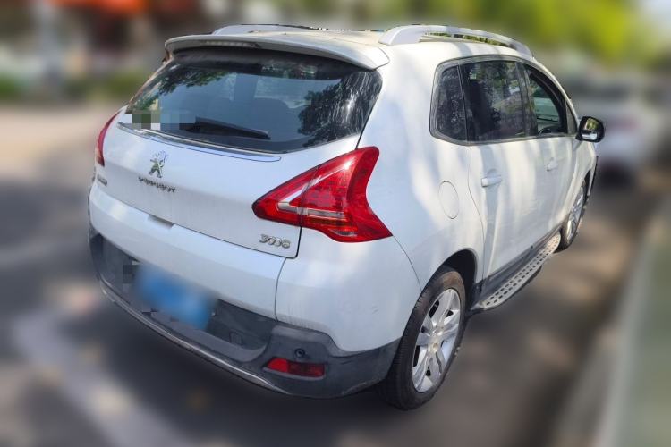Used Peugeot 3008 2013 2.0L Automatic Trend Edition Rear Right 45 Deg