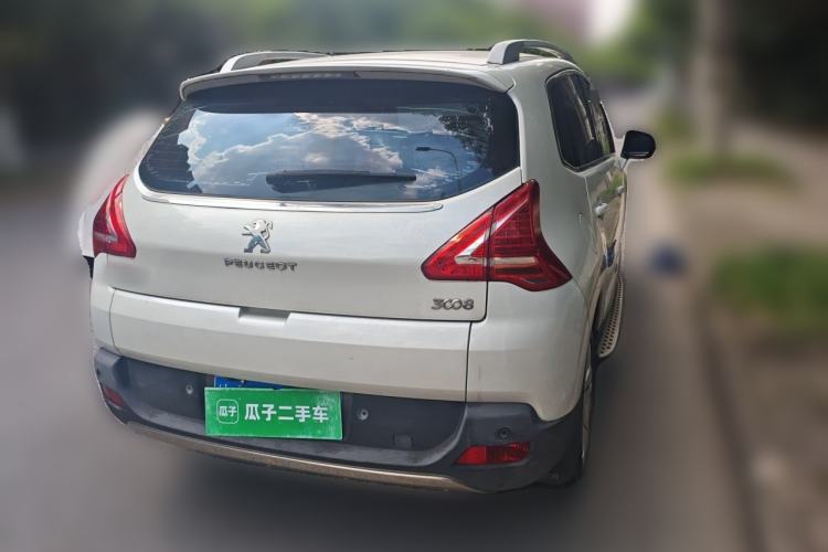 Used Peugeot 3008 2013 2.0L Automatic Trend Edition Rear Right 45 Deg
