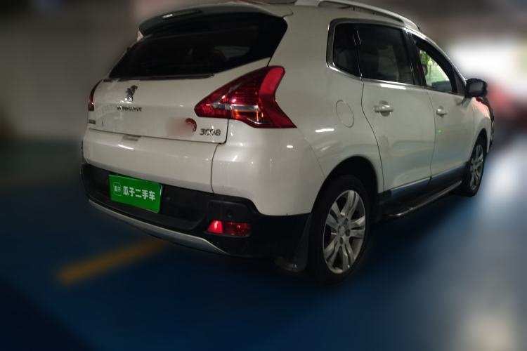 Used Peugeot 3008 2013 2.0L Automatic Trend Edition Rear Right 45 Deg