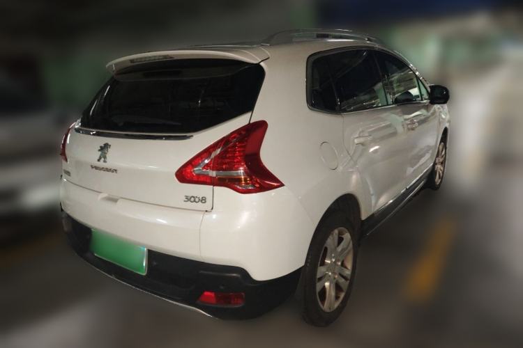 Used Peugeot 3008 2013 2.0L Automatic Trend Edition Rear Right 45 Deg