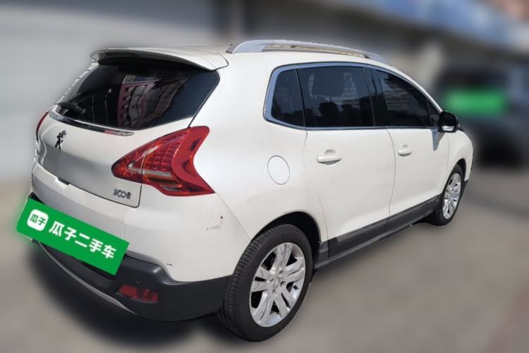 Used Peugeot 3008 2013 2.0L Automatic Trend Edition Rear Right 45 Deg