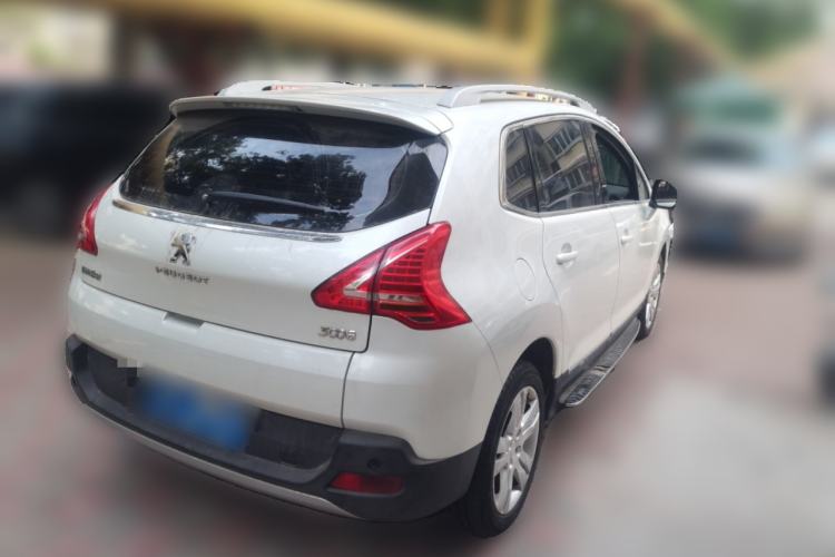 Used Peugeot 3008 2013 2.0L Automatic Trend Edition Rear Right 45 Deg