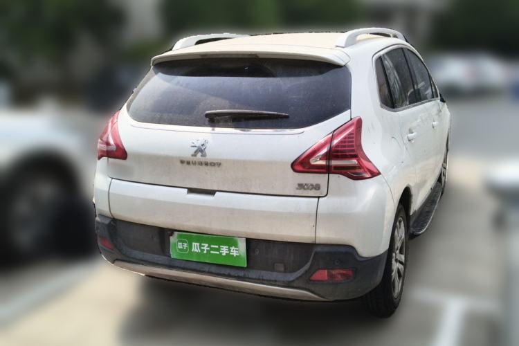 Used Peugeot 3008 2013 2.0L Automatic Trend Edition Rear Right 45 Deg