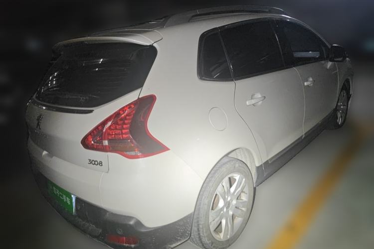Used Peugeot 3008 2013 2.0L Automatic Trend Edition Rear Right 45 Deg