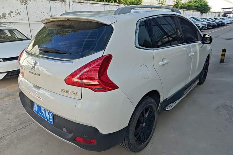Used Peugeot 3008 2013 1.6THP Automatic Prestige Edition Rear Right 45 Deg