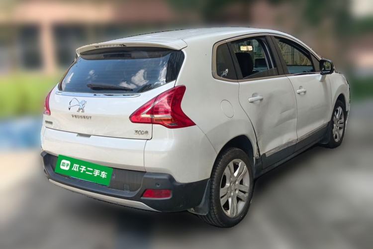 Used Peugeot 3008 2013 2.0L Automatic Classic Edition Rear Right 45 Deg
