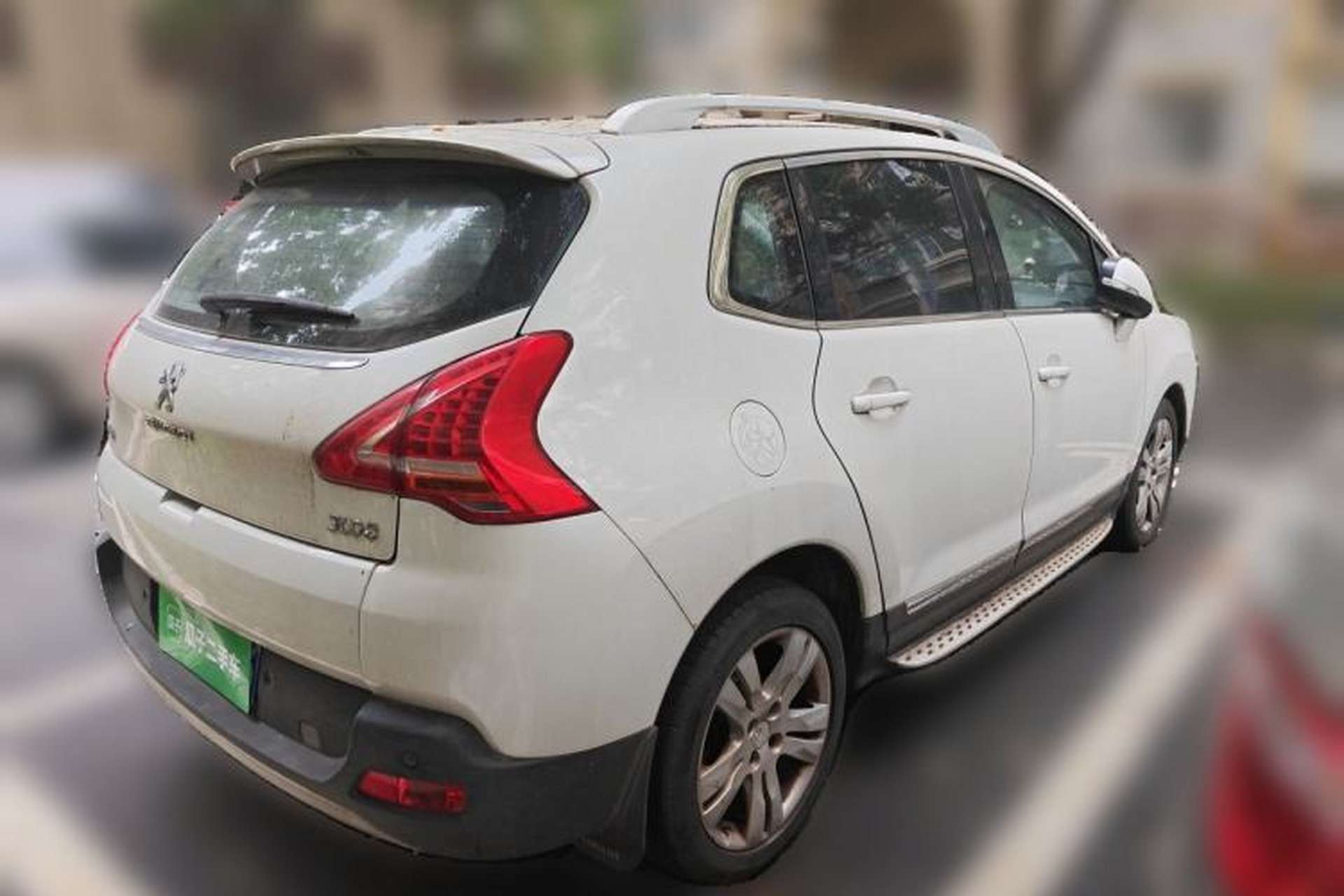 Used Peugeot 3008 2013 2.0L Automatic Trend Edition Rear Right 45 Deg
