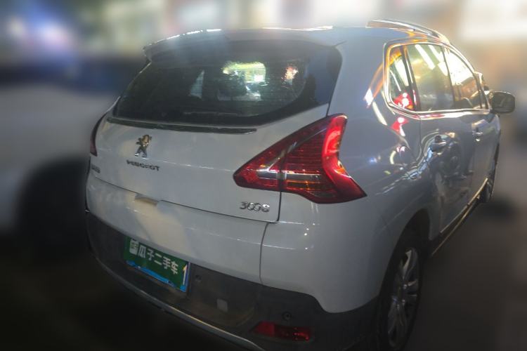 Used Peugeot 3008 2013 2.0L Automatic Trend Edition Rear Right 45 Deg