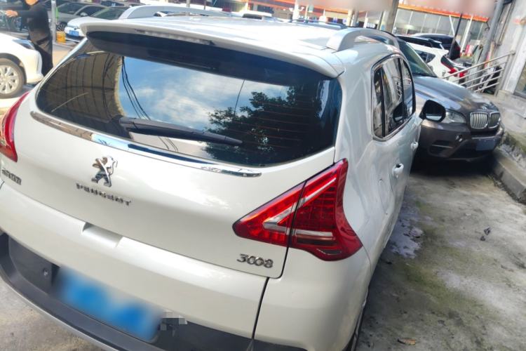 Used Peugeot 3008 2013 2.0L Automatic Trend Edition Rear Right 45 Deg