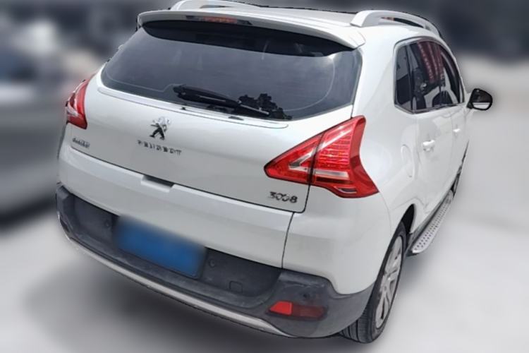 Used Peugeot 3008 2013 2.0L Automatic Trend Edition Rear Right 45 Deg