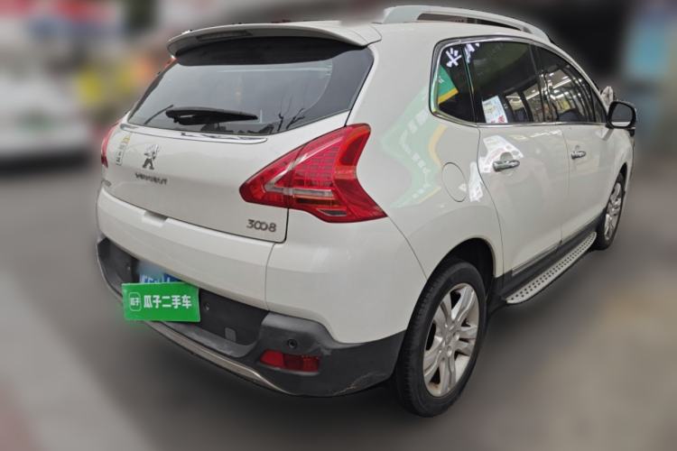 Used Peugeot 3008 2013 2.0L Automatic Trend Edition Rear Right 45 Deg