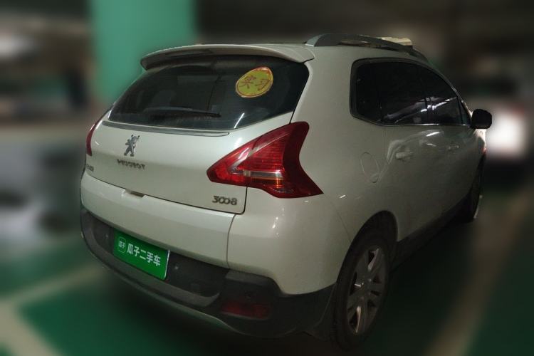 Used Peugeot 3008 2013 2.0L Automatic Trend Edition Rear Right 45 Deg
