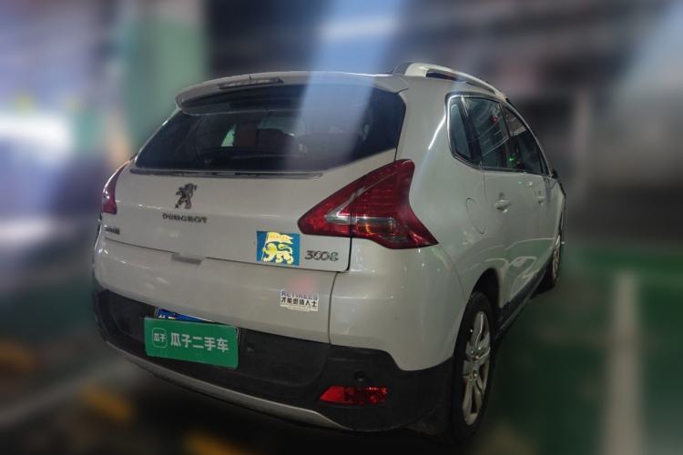 Used Peugeot 3008 2013 2.0L Automatic Trend Edition Rear Right 45 Deg