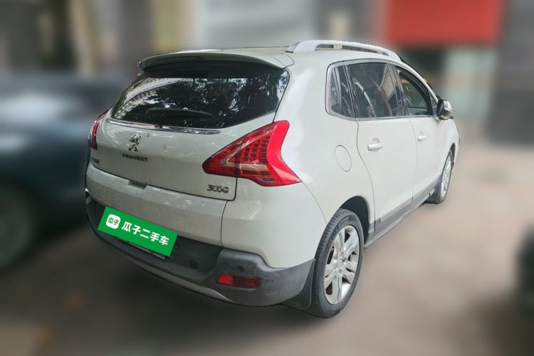 Used Peugeot 3008 2013 2.0L Automatic Trend Edition Rear Right 45 Deg