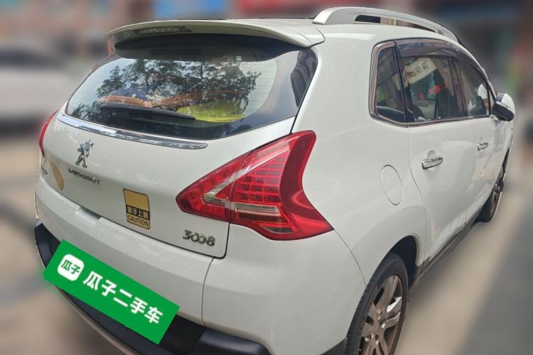 Used Peugeot 3008 2013 2.0L Automatic Trend Edition Rear Right 45 Deg