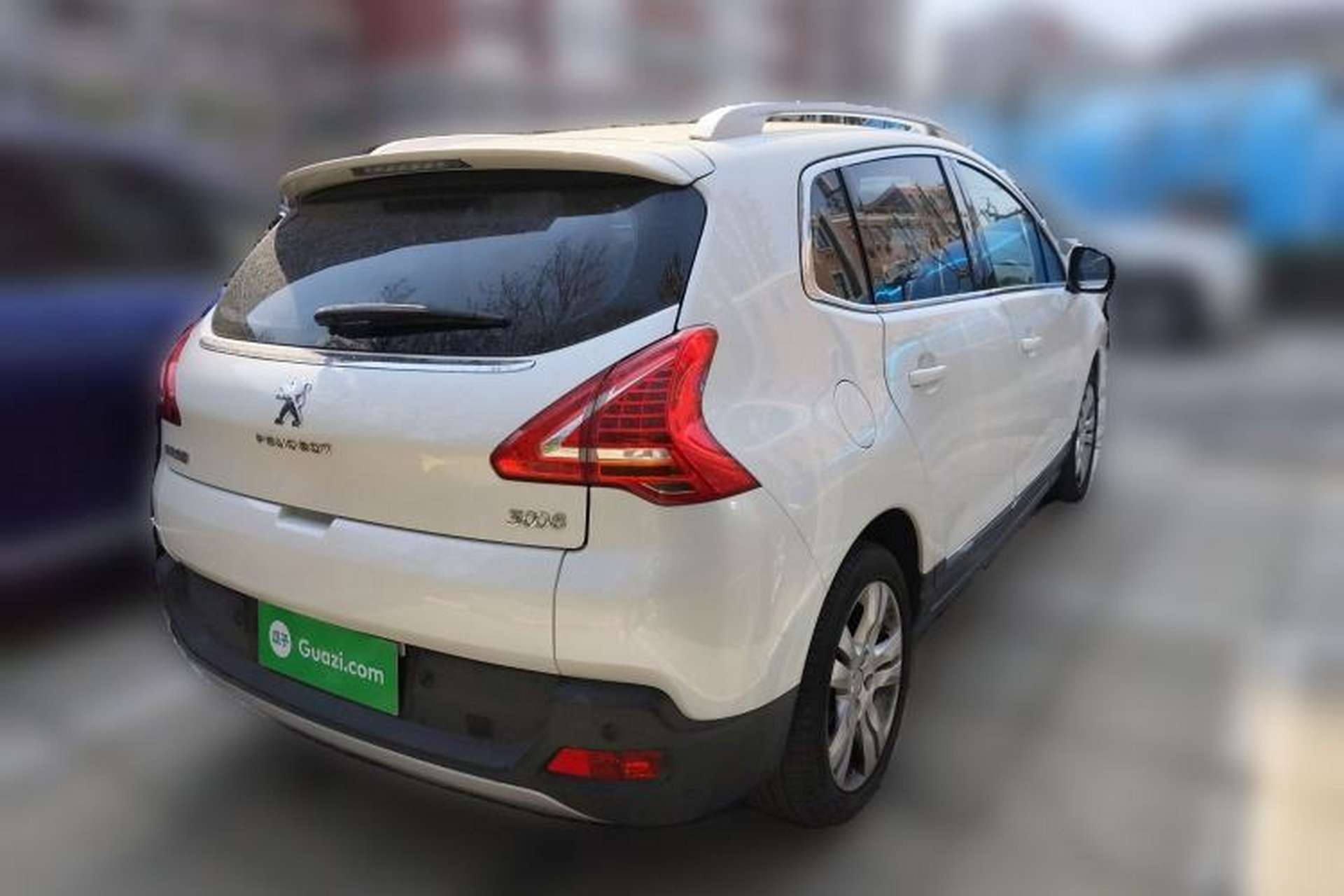 Used Peugeot 3008 2013 2.0L Automatic Trend Edition Rear Right 45 Deg