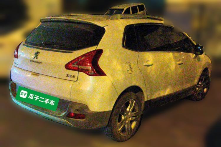 Used Peugeot 3008 2013 2.0L Manual Trend Edition Rear Right 45 Deg