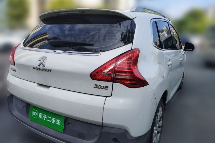 Used Peugeot 3008 2013 2.0L Automatic Trend Edition Rear Right 45 Deg