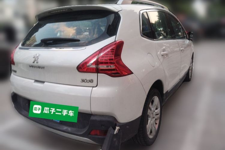 Used Peugeot 3008 2013 2.0L Automatic Trend Edition Rear Right 45 Deg