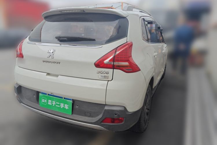 Used Peugeot 3008 2013 1.6THP Roland Garros Edition Rear Right 45 Deg