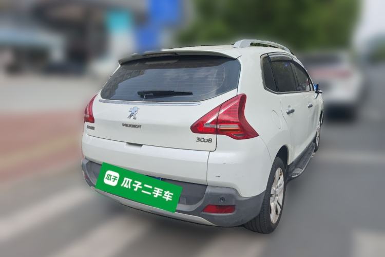 Used Peugeot 3008 2013 2.0L Automatic Trend Edition Rear Right 45 Deg