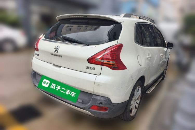 Used Peugeot 3008 2013 2.0L Automatic Trend Edition Rear Right 45 Deg