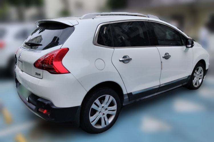 Used Peugeot 3008 2013 2.0L Automatic Trend Edition Rear Right 45 Deg