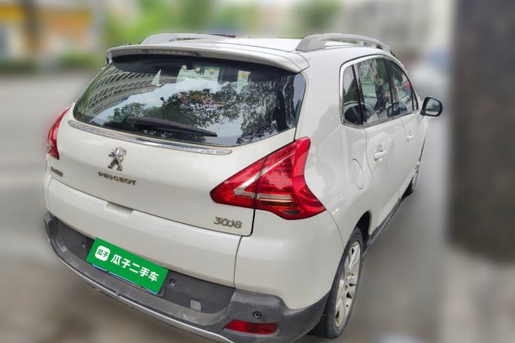 Used Peugeot 3008 2013 2.0L Automatic Trend Edition Rear Right 45 Deg
