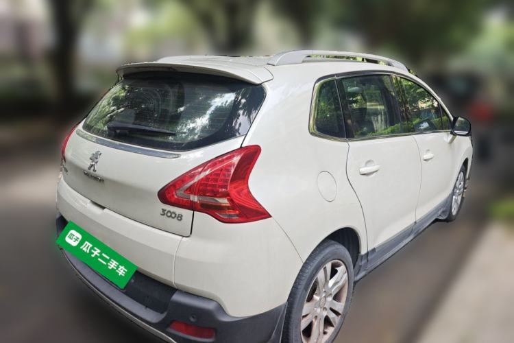 Used Peugeot 3008 2013 2.0L Automatic Trend Edition Rear Right 45 Deg