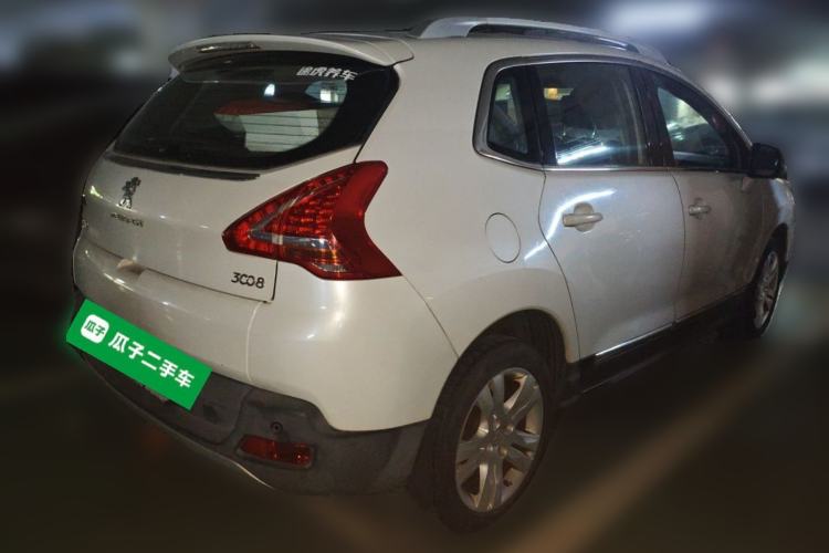 Used Peugeot 3008 2013 2.0L Automatic Classic Edition Rear Right 45 Deg