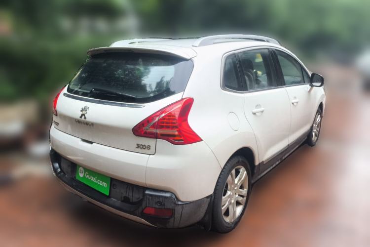 Used Peugeot 3008 2013 2.0L Automatic Trend Edition Rear Right 45 Deg