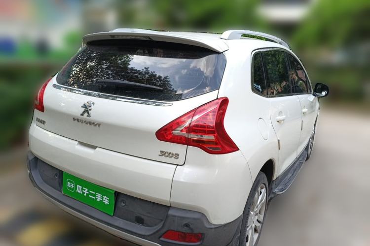 Used Peugeot 3008 2013 2.0L Automatic Trend Edition Rear Right 45 Deg