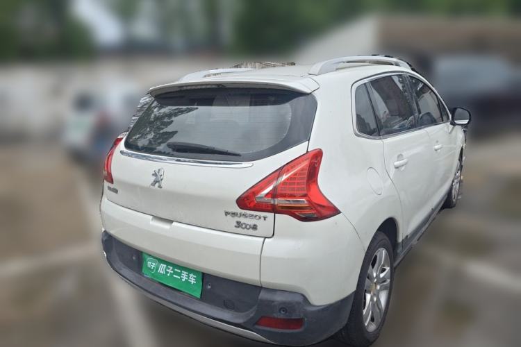 Used Peugeot 3008 2013 2.0L Automatic Trend Edition Rear Right 45 Deg