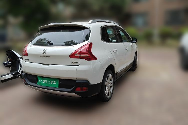 Used Peugeot 3008 2013 2.0L Automatic Trend Edition Rear Right 45 Deg