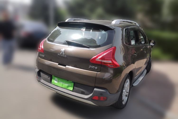 Used Peugeot 3008 2013 2.0L Automatic Trend Edition Rear Right 45 Deg