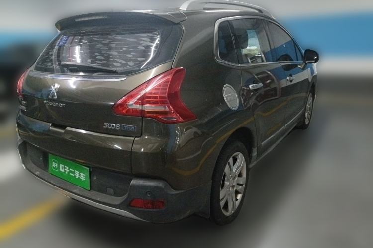Used Peugeot 3008 2014 1.6THP Automatic Enjoyment Edition Rear Right 45 Deg