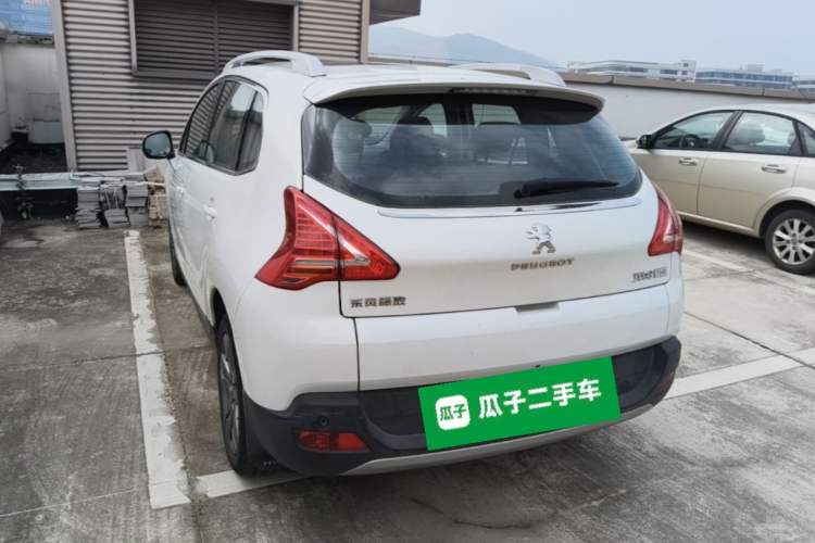 Used Peugeot 3008 2014 1.6THP Roland Garros Edition Rear Left 45 Deg