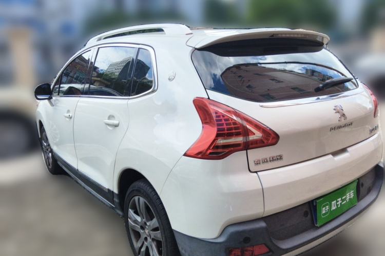 Used Peugeot 3008 2014 1.6THP Roland Garros Edition Rear Left 45 Deg