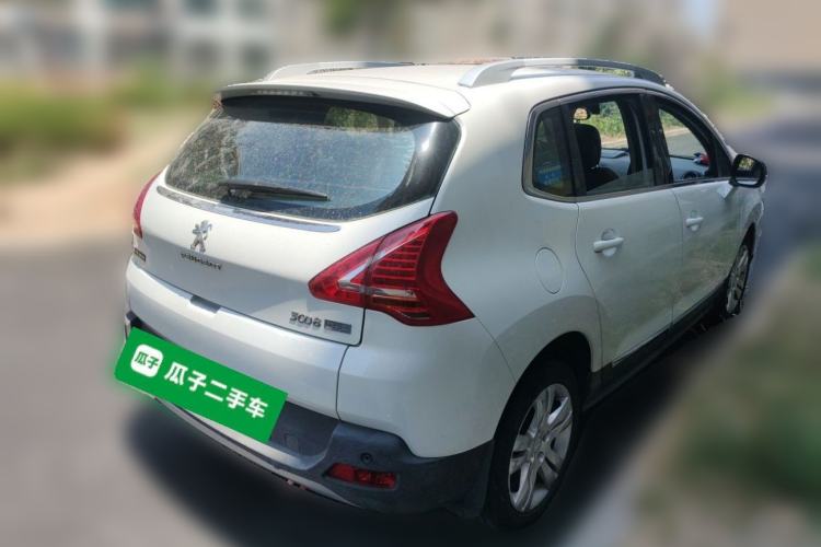 Used Peugeot 3008 2014 1.6THP Roland Garros Edition Rear Right 45 Deg