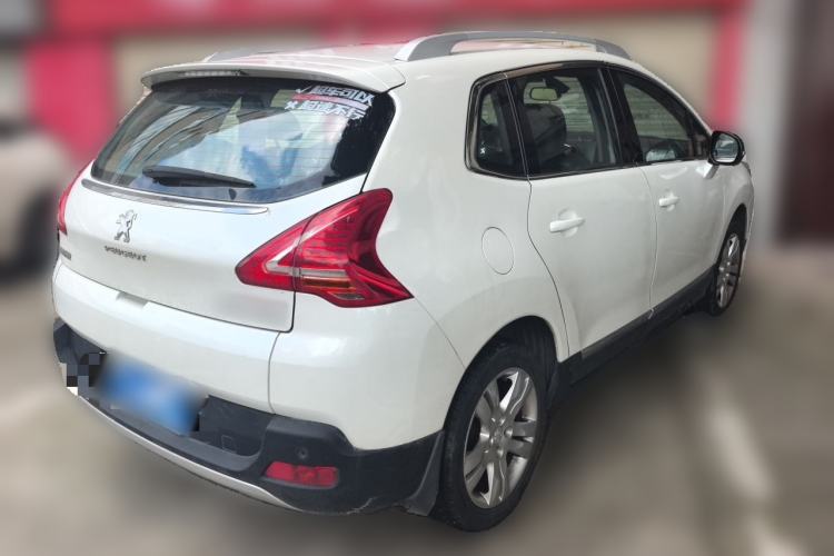 Used Peugeot 3008 2014 1.6THP Roland Garros Edition Rear Right 45 Deg