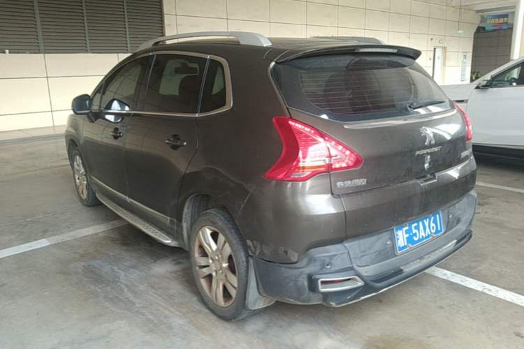 Used Peugeot 3008 2015 1.6THP Automatic Classic Edition Rear Left 45 Deg