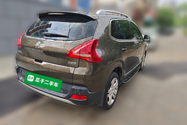 Used Peugeot 3008 2015 2.0L Automatic Trend Edition Rear Right 45 Deg