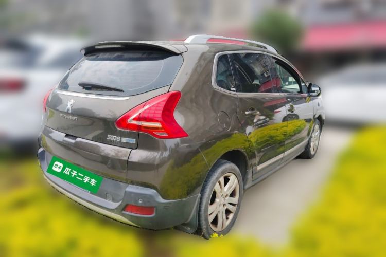 Used Peugeot 3008 2015 1.6THP Automatic Classic Edition Rear Right 45 Deg