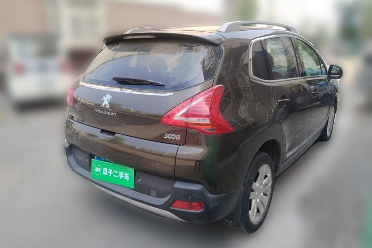 Used Peugeot 3008 2015 2.0L Automatic Classic Edition Rear Right 45 Deg