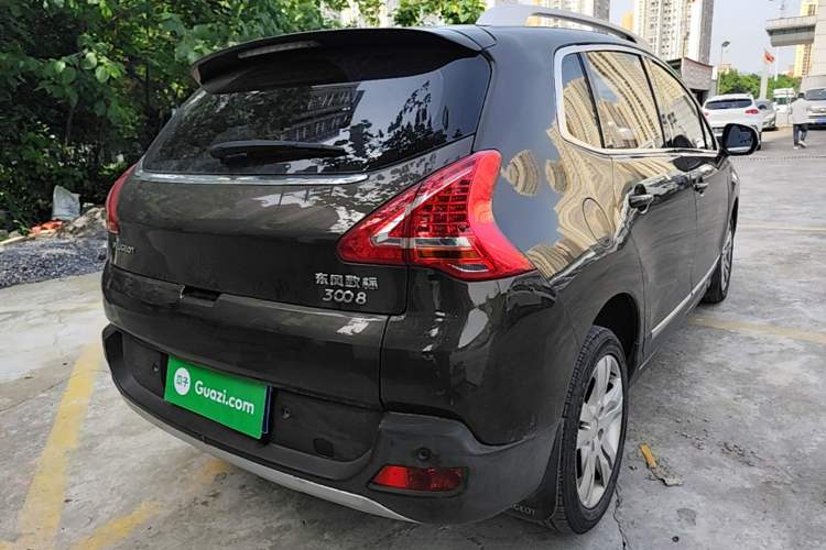 Used Peugeot 3008 2015 2.0L Automatic Trend Edition Rear Right 45 Deg