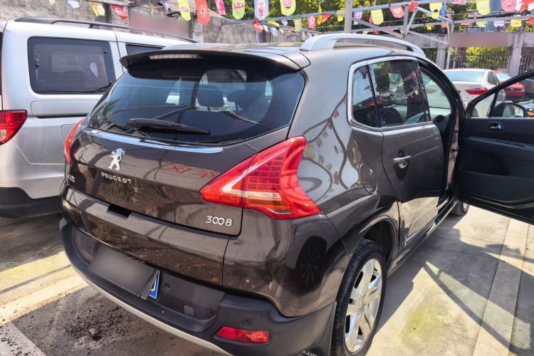 Used Peugeot 3008 2015 2.0L Automatic Classic Edition Rear Right 45 Deg