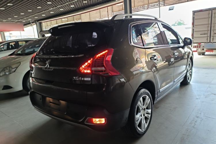 Used Peugeot 3008 2015 1.6THP Automatic Classic Edition Rear Right 45 Deg