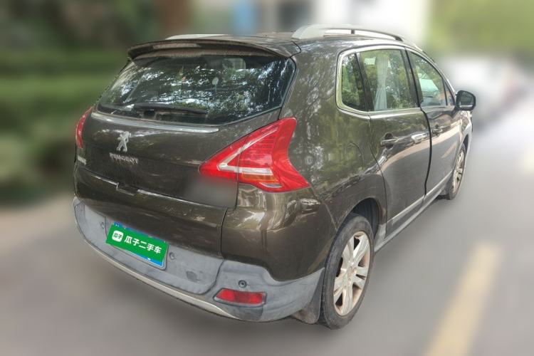 Used Peugeot 3008 2015 2.0L Automatic Classic Edition Rear Right 45 Deg