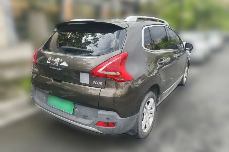 Used Peugeot 3008 2015 2.0L Automatic Trend Edition Rear Right 45 Deg